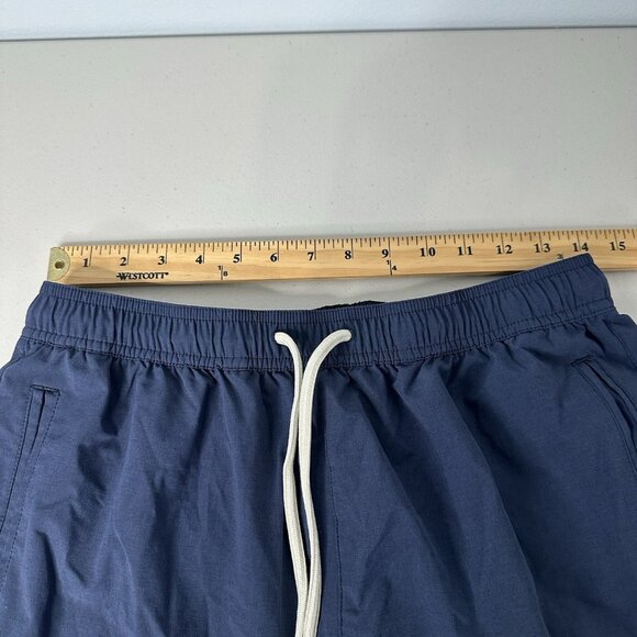 Marine Layer Shorts Small Navy Blue Swim Trunks 15620 - Picture 4 of 11